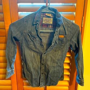 Zara denim shirt